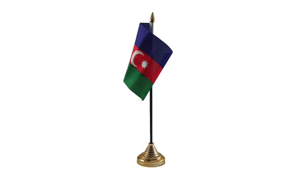 Azerbaijan Table Flags